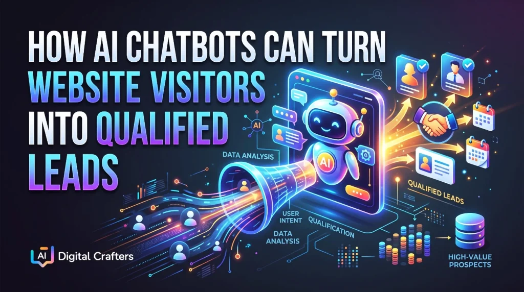 How AI Chatbots Turn Website Visitors Into Qualified Leads