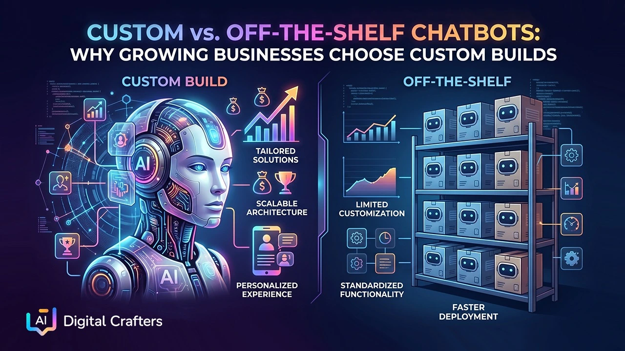 Custom vs. Off-the-Shelf Chatbots: Why Growing Businesses Choose Custom Builds